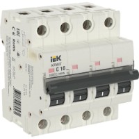 Автоматический выключатель IEK AR-M06N-4-C016