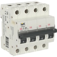 Автоматический выключатель IEK AR-M06N-4-C040