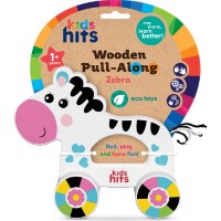 Игрушка каталка Kids Hits Zebra (4897126751116) фото №2 — интернет-магазин Desire.md