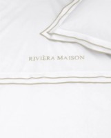 Постельное бельё Riviera Maison Salute 140x200/220cm Sand (329835) фото №2 — интернет-магазин Desire.md