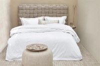 Lenjerie de pat Riviera Maison Salute 200x200/220cm Sand (329836) imaginea #3 — magazin online Desire.md
