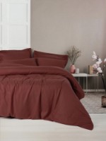 Lenjerie de pat Cotton Box Craft Claret Red