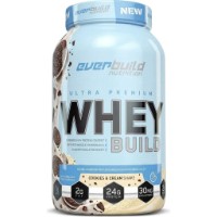 Proteină EverBuild Ultra Premium Whey Build 908g Cookies & Cream