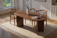 Masă pentru bucătărie Hanah Home Sablin Milano Walnut imaginea #1 — magazin online Desire.md