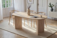 Masă pentru bucătărie Hanah Home Sablin Travertine imaginea #1 — magazin online Desire.md