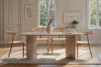 Masă pentru bucătărie Hanah Home Sablin Travertine imaginea #2 — magazin online Desire.md