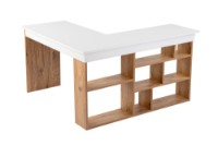 Masa de birou Hanah Home Vesper White Atlantic Pine imaginea #6 — magazin online Desire.md