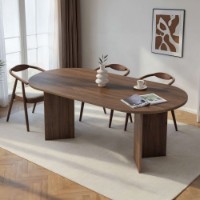 Masă pentru bucătărie Hanah Home Sabella Venezia Walnut imaginea #1 — magazin online Desire.md