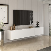 Comodă TV Hanah Home West White imaginea #2 — magazin online Desire.md