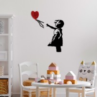 Декоративное панно Wallity Banksy 13-1 фото №2 — интернет-магазин Desire.md
