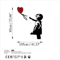 Декоративное панно Wallity Banksy 13-1 фото №7 — интернет-магазин Desire.md