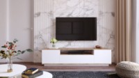 Comodă TV Hanah Home Fr7-Aw Atlantic Pine White imaginea #4 — magazin online Desire.md