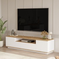 Comodă TV Hanah Home Fr7-Aw Atlantic Pine White imaginea #7 — magazin online Desire.md
