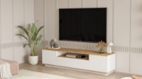 Comodă TV Hanah Home Fr7-Aw Atlantic Pine White imaginea #8 — magazin online Desire.md