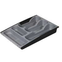 Suport organizare tacâmuri Curver Black (159614)
