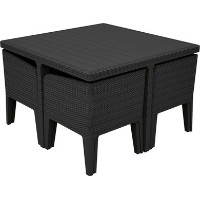 Set mobila de grădină Curver Columbia S5 Graphit (231474) imaginea #1 — magazin online Desire.md