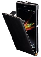 Чехол Hama Mobile Phone Window Case for Sony Xperia Z1 Black