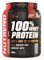 Proteină Nutrend 100% Whey Protein 900g Chocolate/Cherry