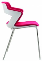 Scaun Antares 2160 TC Aoki Front Uph White/Red imaginea #3 — magazin online Desire.md