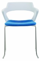 Scaun Antares 2160/S TC Aoki Seat Uph White/Blue imaginea #2 — magazin online Desire.md