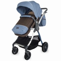 Коляска Coccolle Acera 3 in 1 Blue фото №1 — интернет-магазин Desire.md