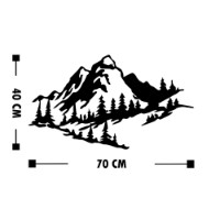 Декоративное панно Wallity Mountain 2 фото №3 — интернет-магазин Desire.md