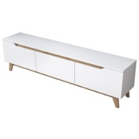 Comodă TV Hanah Home D1 2472 White Walnut imaginea #9 — magazin online Desire.md