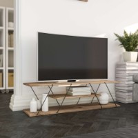 Comodă TV Hanah Home Canaz v2 Black Walnut