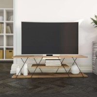 Comodă TV Hanah Home Canaz v2 Black Walnut imaginea #2 — magazin online Desire.md