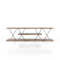 Comodă TV Hanah Home Canaz v2 Black Walnut imaginea #3 — magazin online Desire.md