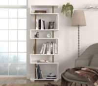 Стеллаж Hanah Home Blok White Walnut