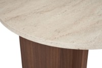 Masă pentru bucătărie Hanah Home Sablin Travertine Milano Walnut imaginea #8 — magazin online Desire.md