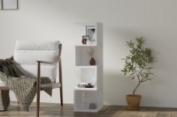 Стеллаж Hanah Home Alin White