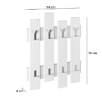 Вешалка Hanah Home Wave White фото №6 — интернет-магазин Desire.md