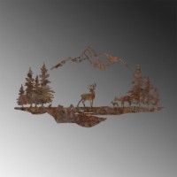 Panou decorativ Wallity Rusty Landscape 1 imaginea #6 — magazin online Desire.md