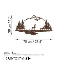 Panou decorativ Wallity Rusty Landscape 1 imaginea #7 — magazin online Desire.md