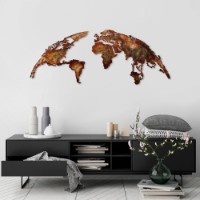 Декоративное панно Wallity World Map Medium 1