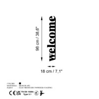 Panou decorativ Wallity Welcome 5 imaginea #7 — magazin online Desire.md