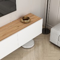 Comodă TV Hanah Home West White Atlantic Pine imaginea #3 — magazin online Desire.md