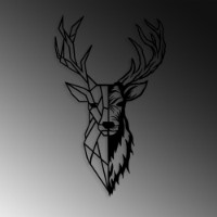 Panou decorativ Wallity Red Deer 2 imaginea #4 — magazin online Desire.md