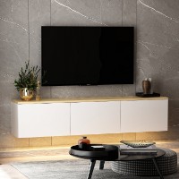 Comodă TV Hanah Home Neon White imaginea #3 — magazin online Desire.md