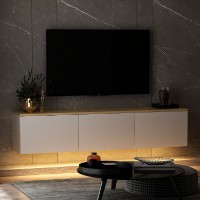 Comodă TV Hanah Home Neon White imaginea #7 — magazin online Desire.md