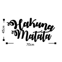 Panou decorativ Wallity Hakuna Matata imaginea #3 — magazin online Desire.md