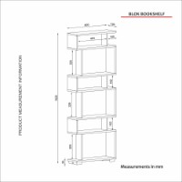 Стеллаж Hanah Home Blok White фото №14 — интернет-магазин Desire.md