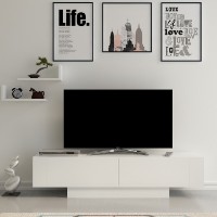 Comodă TV Hanah Home Matera White imaginea #2 — magazin online Desire.md