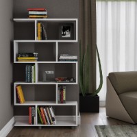 Стеллаж Hanah Home Elif White