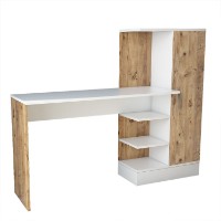 Masa de birou Hanah Home Ct2-Aw Atlantic Pine White imaginea #5 — magazin online Desire.md