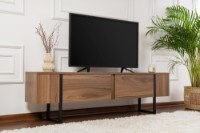 Comodă TV Hanah Home Serenity Venezia Walnut Black