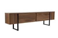 Comodă TV Hanah Home Serenity Venezia Walnut Black imaginea #6 — magazin online Desire.md