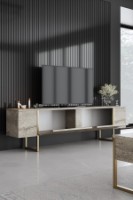Comodă TV Hanah Home Luxe Travertine Gold imaginea #5 — magazin online Desire.md